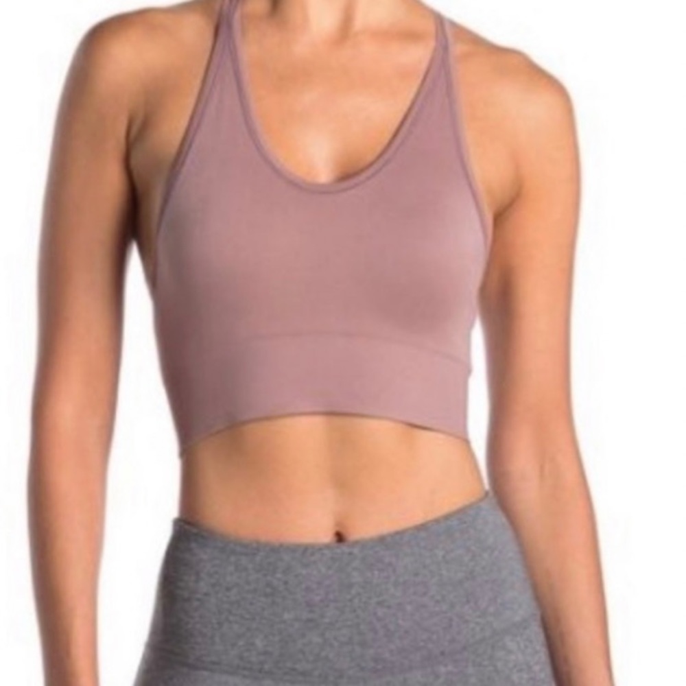 Z by Zella Longline Seamless Sports Bra Large